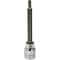 Dynamic Tools 3/8 Drive Torx Head, T25 Long Bit, Chrome Finish Socket D006725 - alternate 1